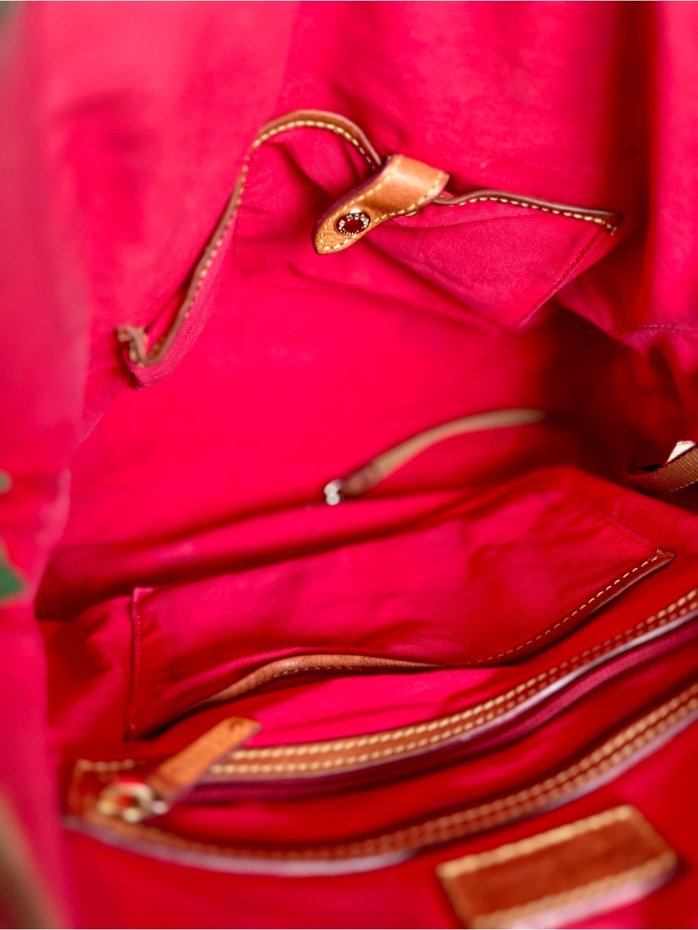Dooney & Bourke Florentine Domed Front Pocket Shoulder Bag - Picture 13 of 15